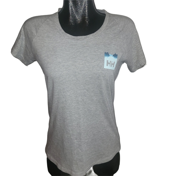 Helly Hansen Gray Women's T Shirt M - Picture 1 of 6